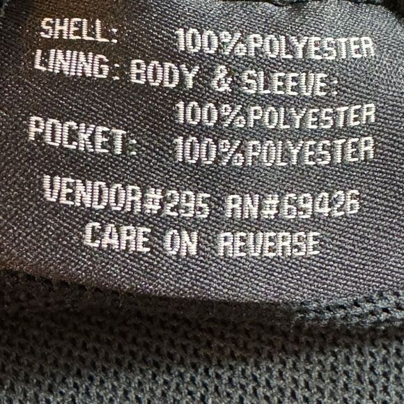 M. Julian Jacket Mens Size Large Bomber zip up Gray Y2K 90”s pockets Long Sleeve - Picture 9 of 10